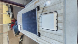 placa solar techo