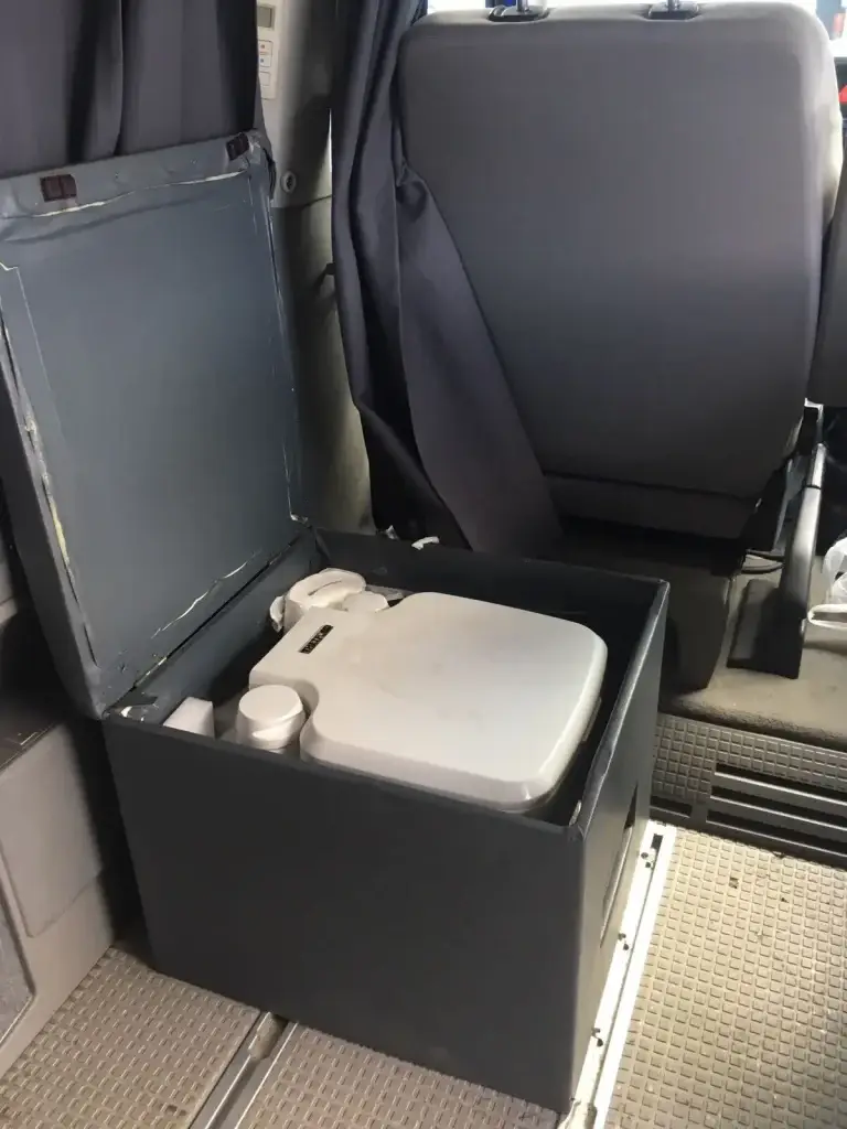 Wc portátil camper