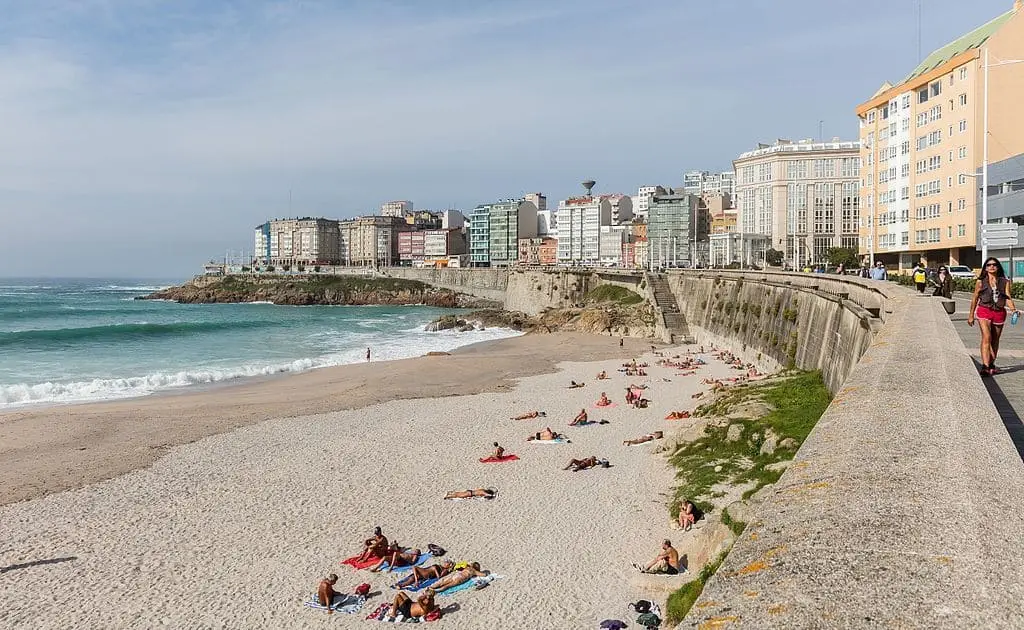 Praia de Riazor (A Coruña)